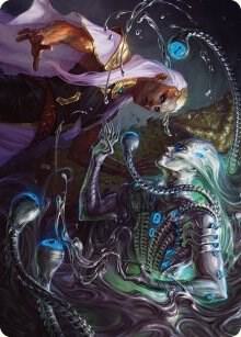 Mirage Mockery Art Card (17) [Phyrexia: All Will Be One Art Series]