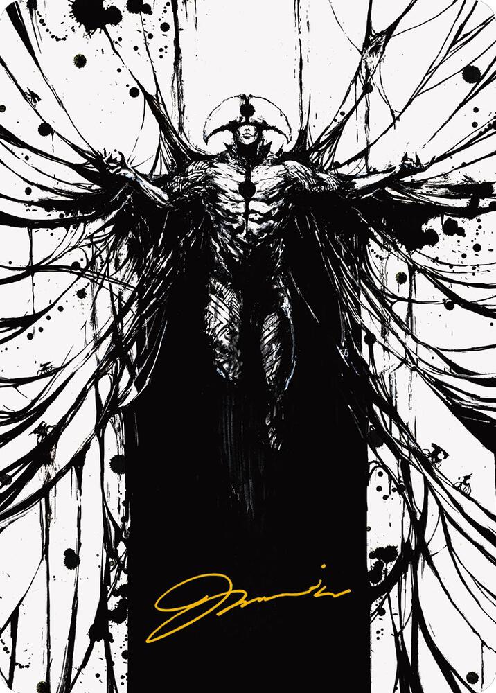 Sinew Dancer Art Card (Gold-Stamped Signature) (66) [Phyrexia: All Will Be One Art Series]