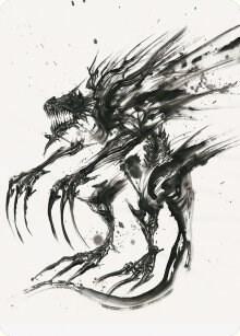 Phyrexian Obliterator Art Card (71) [Phyrexia: All Will Be One Art Series]