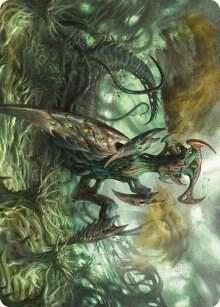 Zopandrel, Hunger Dominus Art Card (44) [Phyrexia: All Will Be One Art Series]