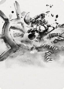 Myr Convert Art Card (81) [Phyrexia: All Will Be One Art Series]