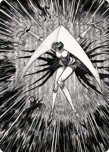 Elesh Norn, Mother of Machines Art Card (64/81) [Phyrexia: All Will Be One Art Series]