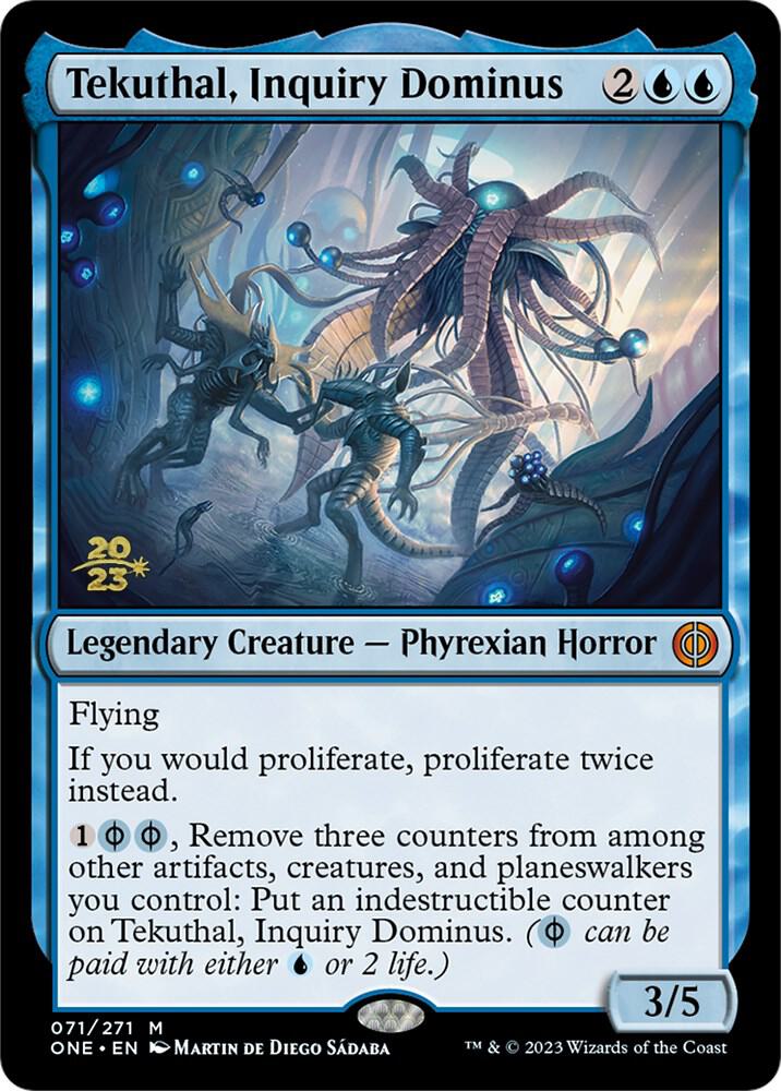 Tekuthal, Inquiry Dominus (71) [Prerelease Cards]