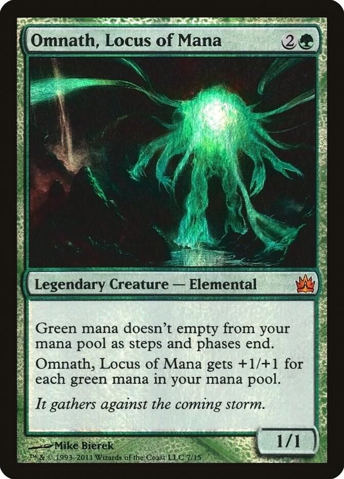 Omnath, Locus of Mana (7) [From the Vault: Legends]