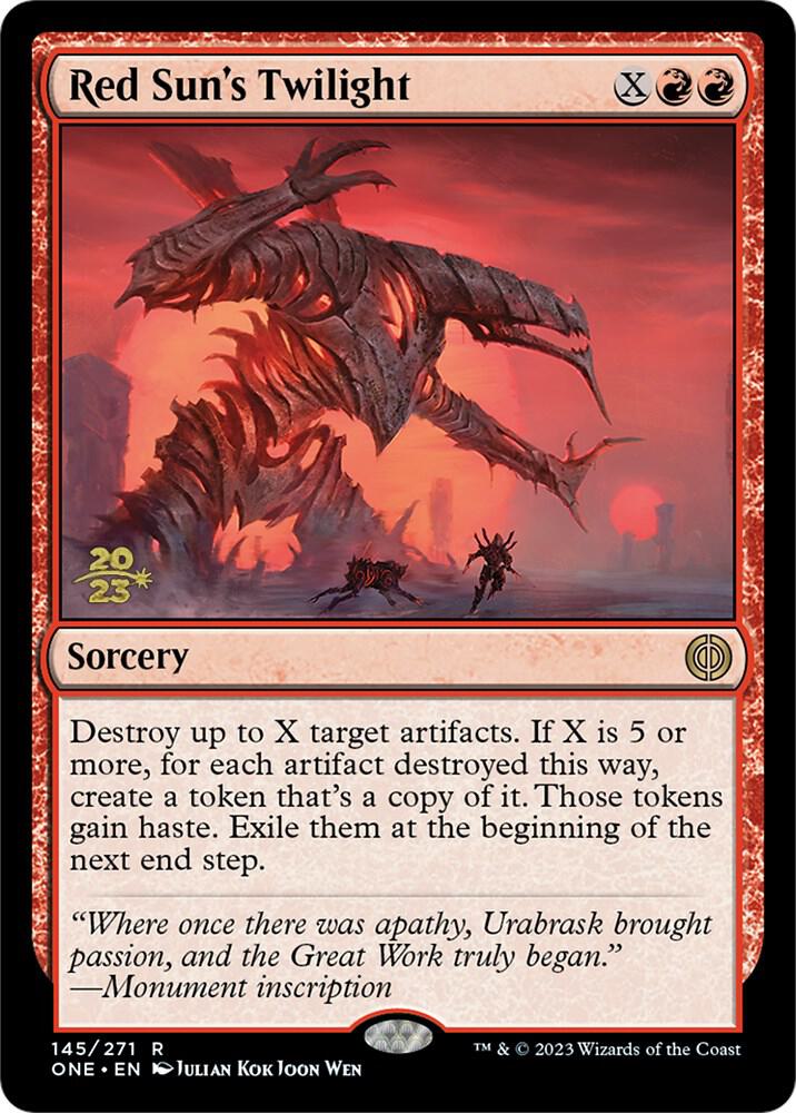 Red Sun's Twilight (145) [Prerelease Cards]