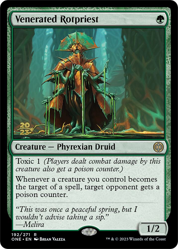 Venerated Rotpriest (192) [Prerelease Cards]