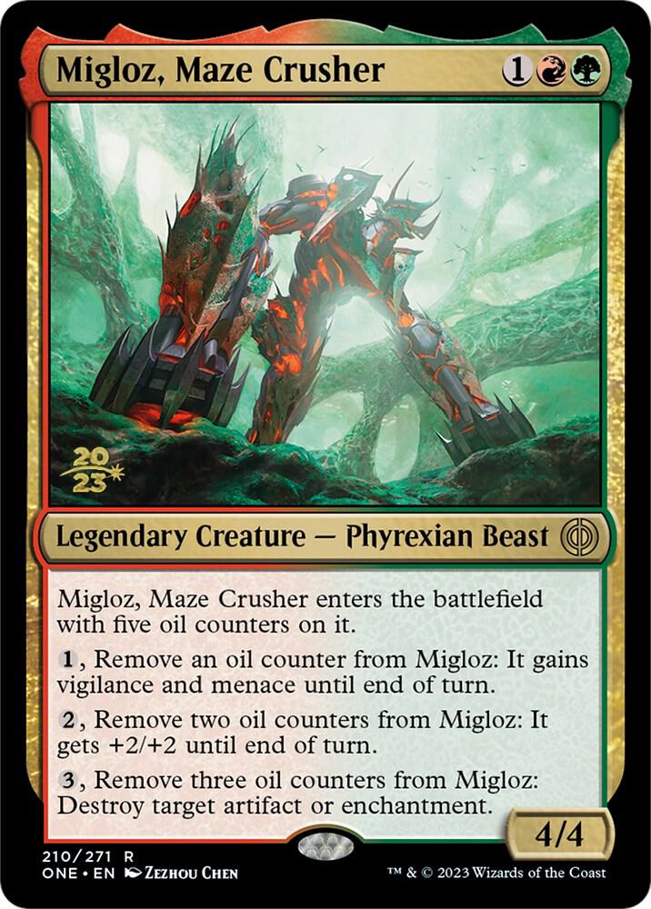 Migloz, Maze Crusher (210) [Prerelease Cards]