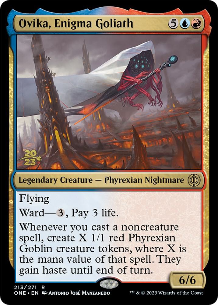Ovika, Enigma Goliath (213) [Prerelease Cards]