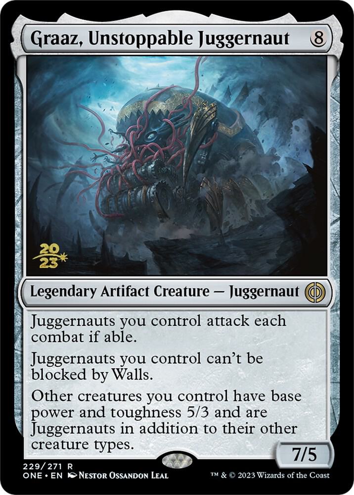 Graaz, Unstoppable Juggernaut (229) [Prerelease Cards]