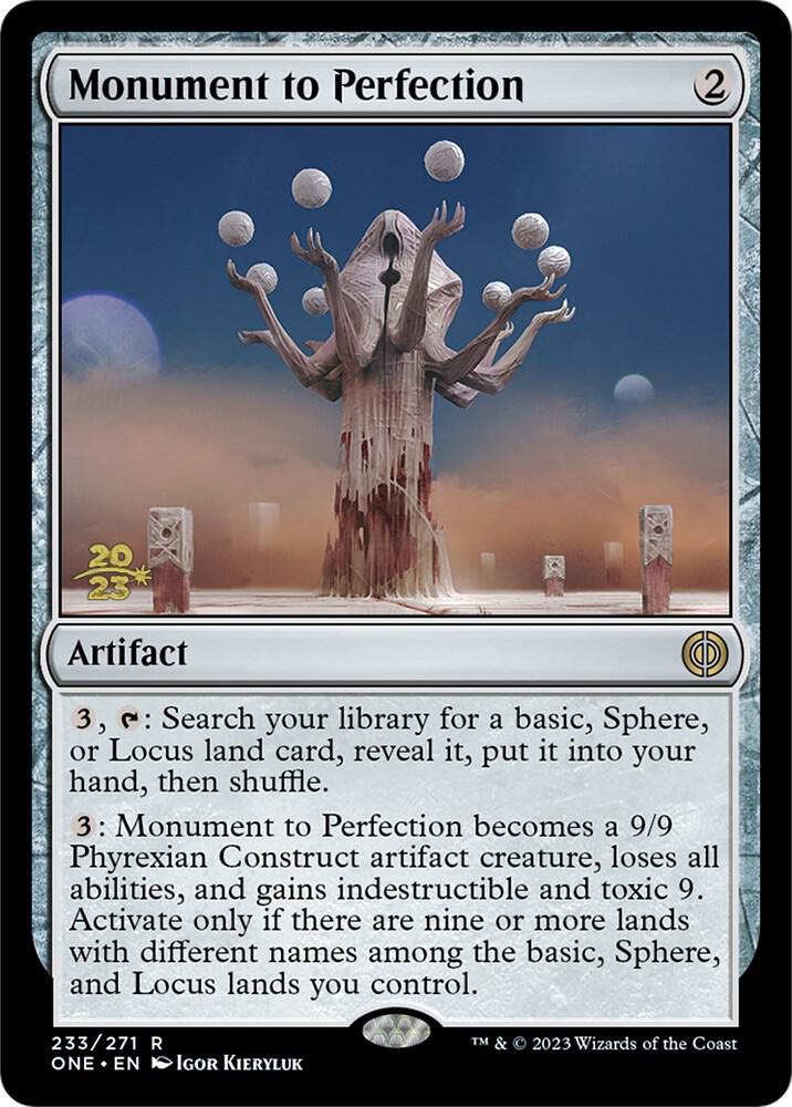 Monument to Perfection (233) [Prerelease Cards]