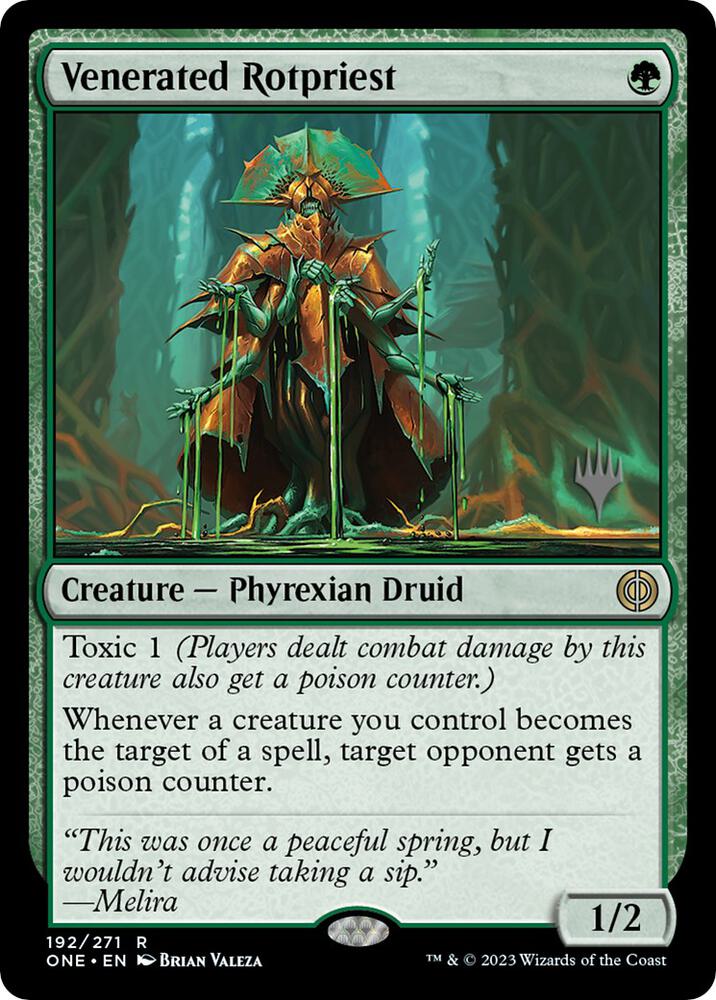 Venerated Rotpriest (192) [Phyrexia: All Will Be One Promos]