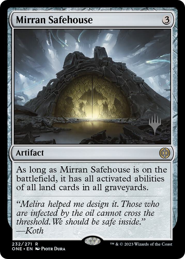 Mirran Safehouse (232) [Phyrexia: All Will Be One Promos]