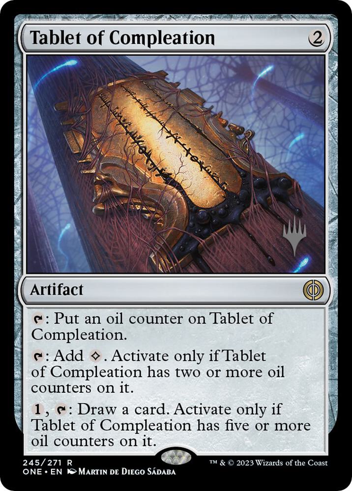 Tablet of Compleation (245) [Phyrexia: All Will Be One Promos]