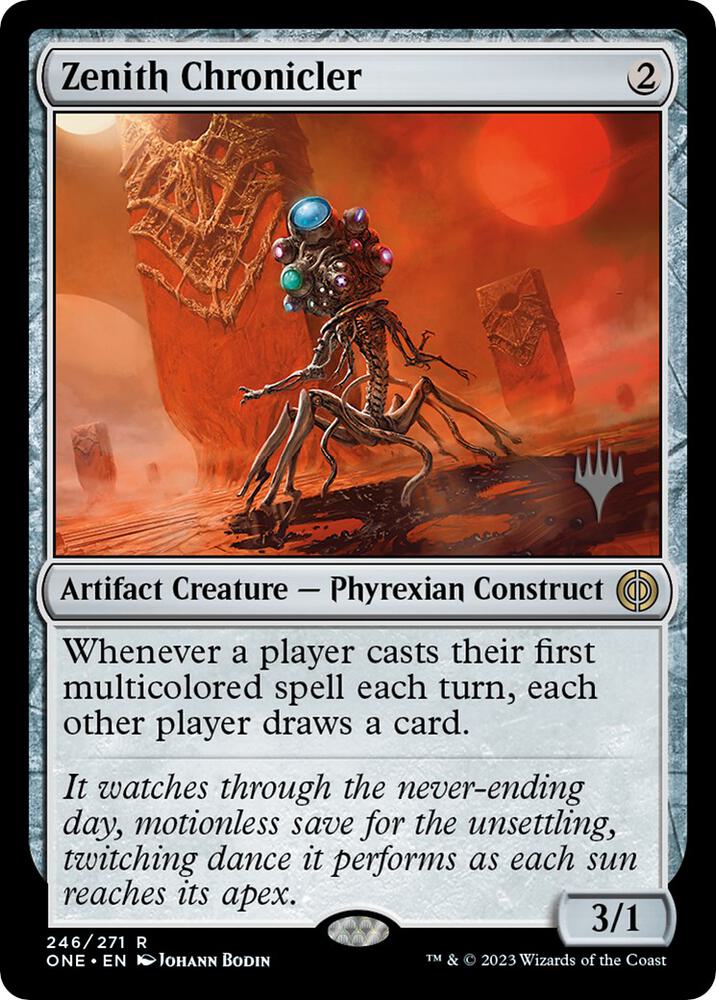 Zenith Chronicler (246) [Phyrexia: All Will Be One Promos]