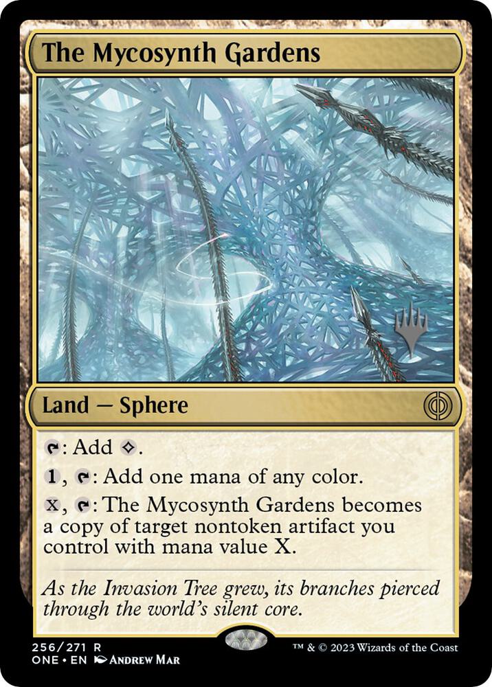 The Mycosynth Gardens (256) [Phyrexia: All Will Be One Promos]