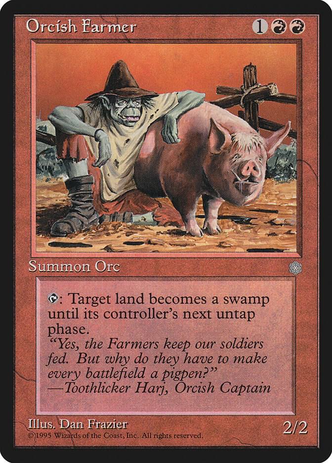 Orcish Farmer (207) [Ice Age]