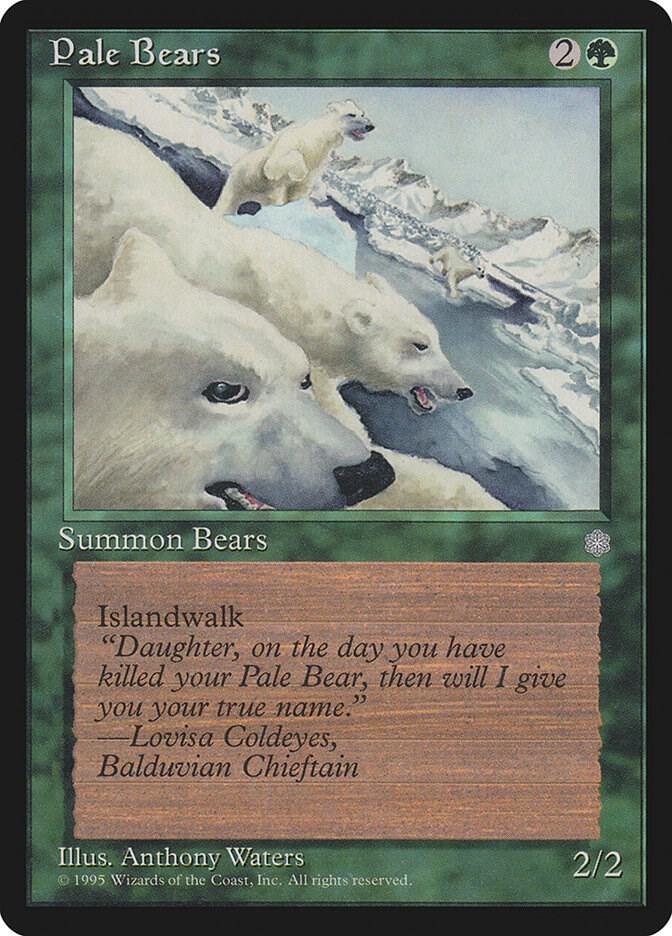 Pale Bears (256) [Ice Age]