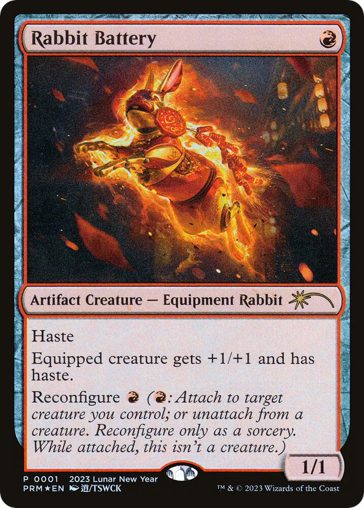 Rabbit Battery (Year of the Rabbit 2023) (1) [Unique and Miscellaneous Promos]