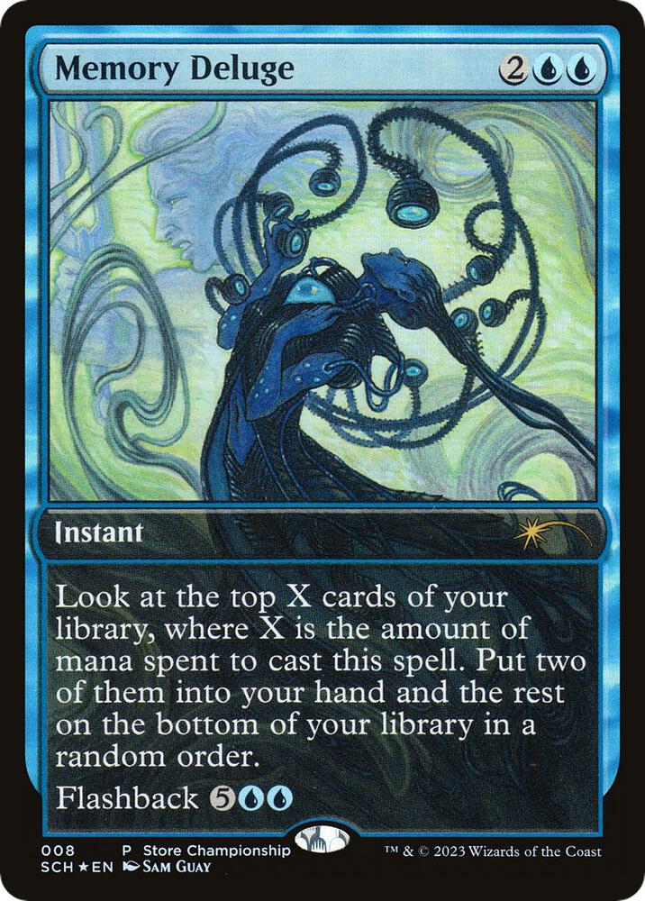 Memory Deluge (8) [Game Day Promos]