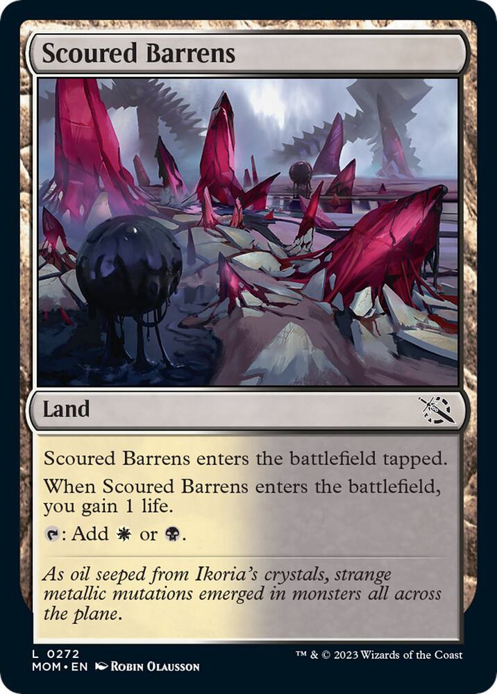 Scoured Barrens (272) [March of the Machine]