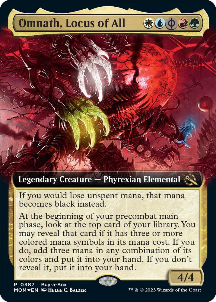 Omnath, Locus of All (387) [Buy-A-Box Promos] [Extended Art]