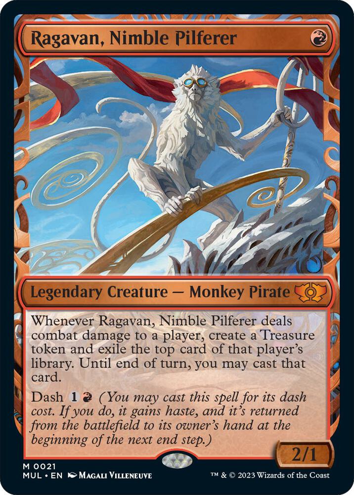 Ragavan, Nimble Pilferer (21) [Multiverse Legends] [Showcase]