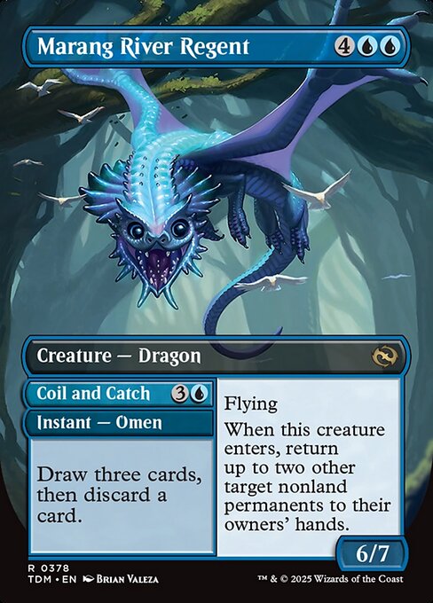 Marang River Regent (Borderless) (378) [Tarkir: Dragonstorm] Reverse