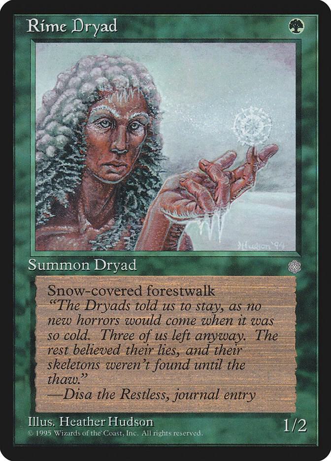 Rime Dryad (260) [Ice Age]