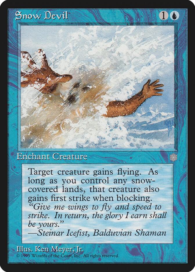 Snow Devil (100) [Ice Age]