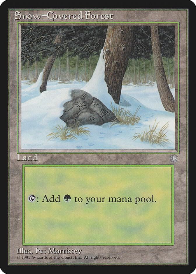Snow-Covered Forest (347) [Ice Age]