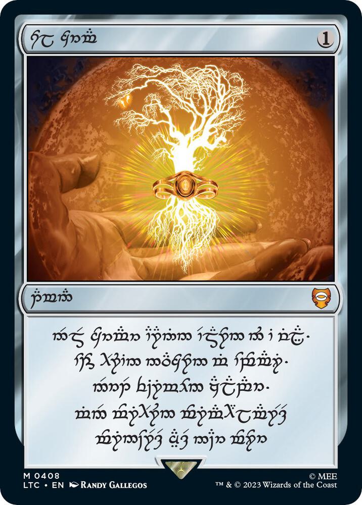 Sol Ring - Elven (0408) [Tales of Middle-earth Commander]