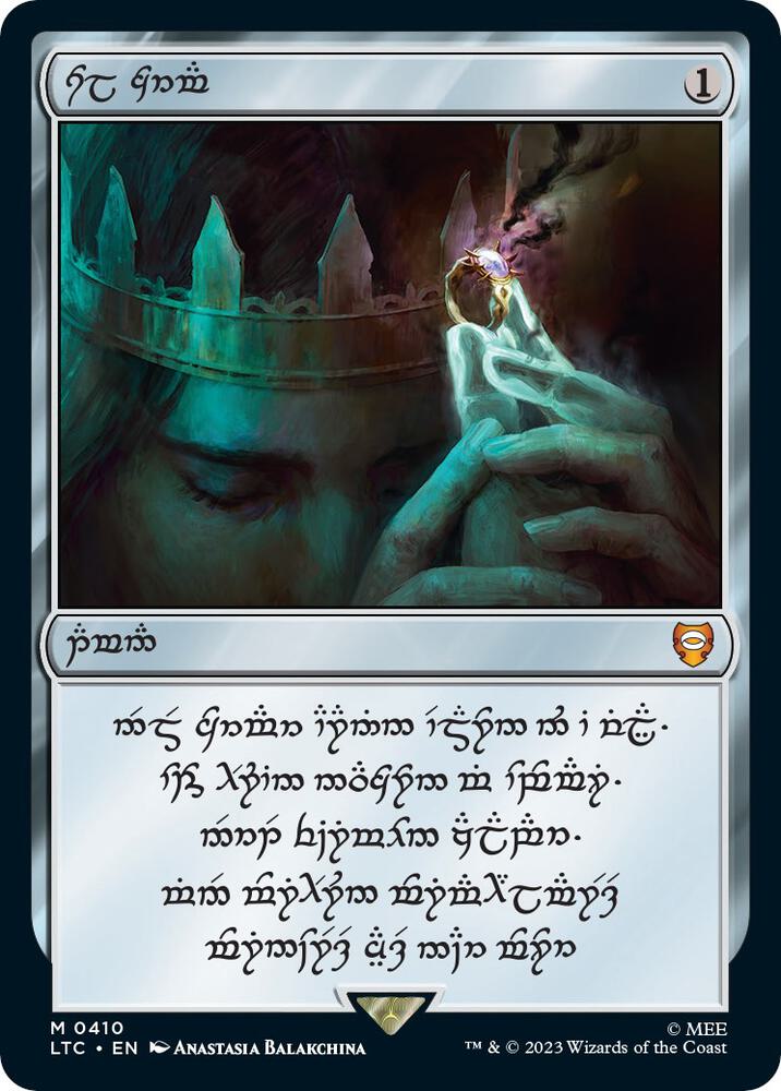 Sol Ring - Human (0410) [Tales of Middle-earth Commander]