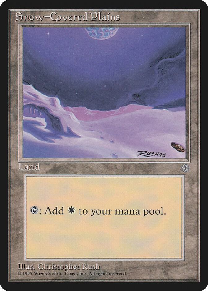 Snow-Covered Plains (350) [Ice Age]