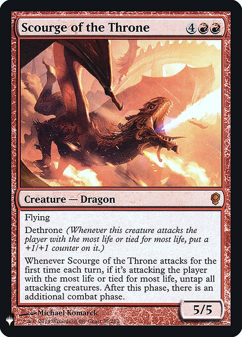 Scourge of the Throne (CNS-35) [The List]
