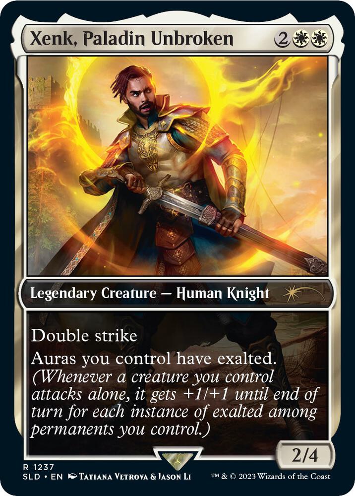 Xenk, Paladin Unbroken (1237) [Secret Lair Drop]