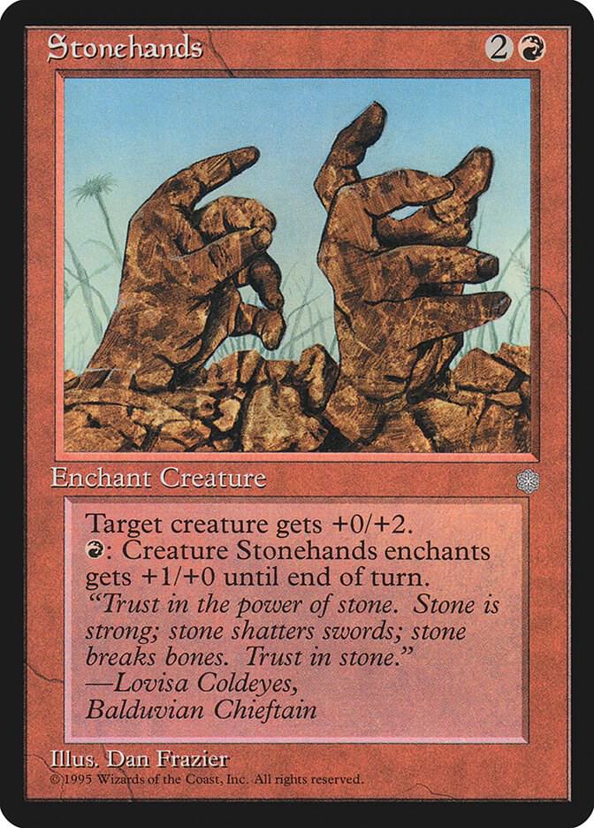 Stonehands (219) [Ice Age]