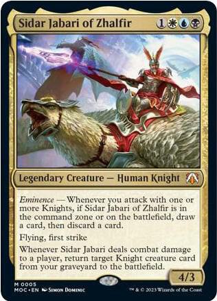 Sidar Jabari of Zhalfir (5) [March of the Machine Commander]