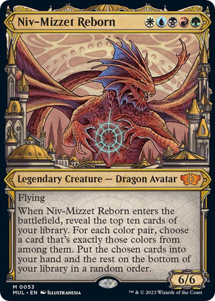 Niv-Mizzet Reborn (53) [Multiverse Legends] [Showcase]