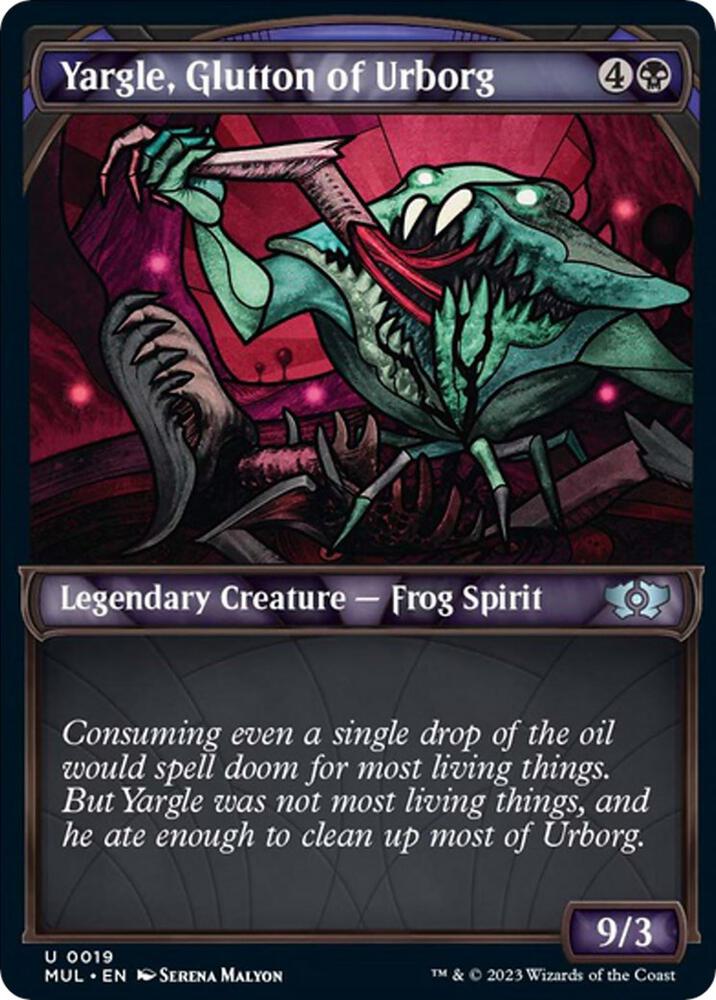 Yargle, Glutton of Urborg (19) [Multiverse Legends] [Showcase]