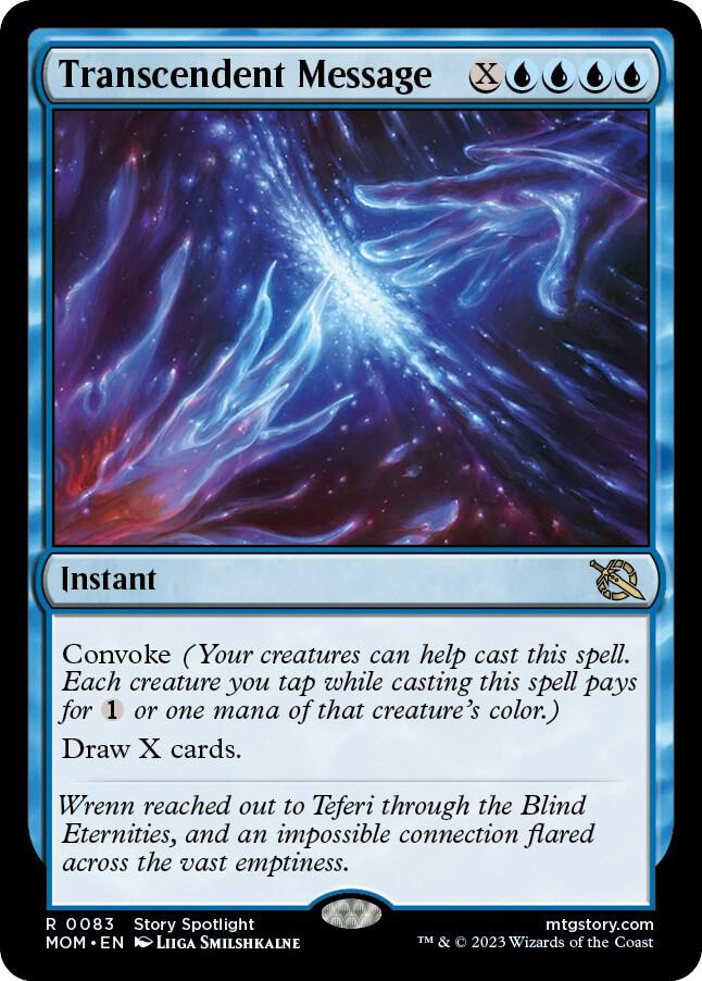 Transcendent Message (83) [March of the Machine]
