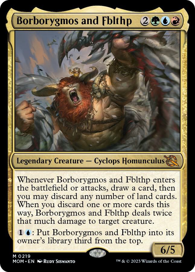 Borborygmos and Fblthp (219) [March of the Machine]