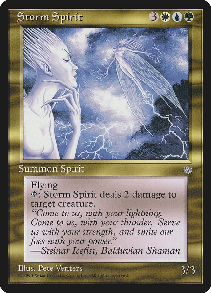 Storm Spirit (303) [Ice Age]