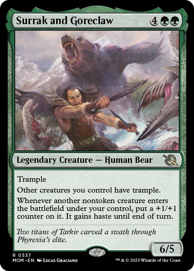 Surrak and Goreclaw (337) [March of the Machine]