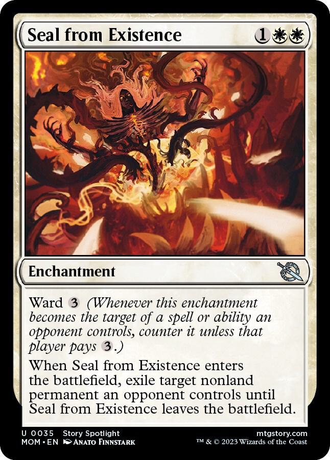 Seal from Existence (35) [March of the Machine]