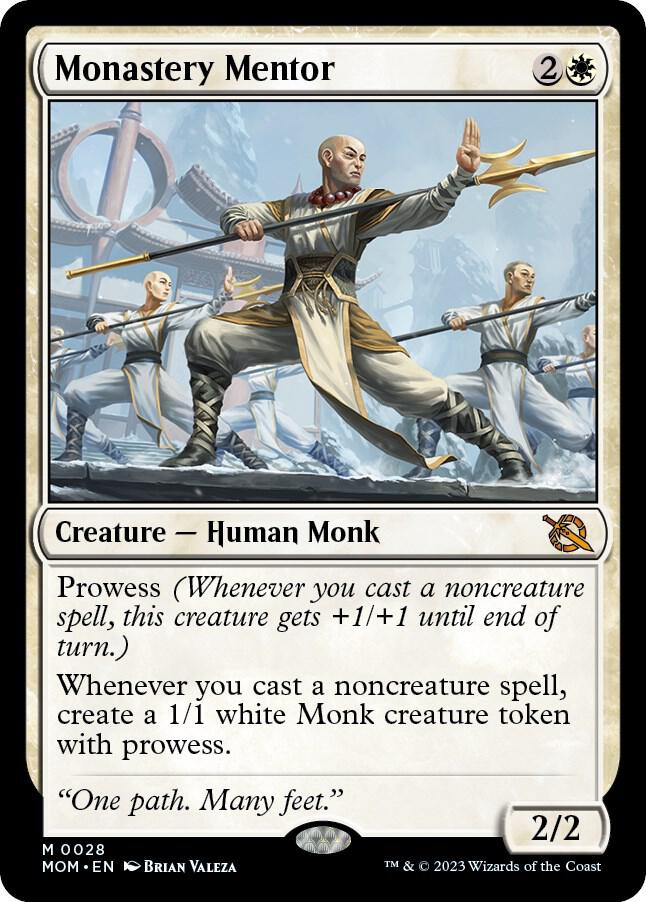 Monastery Mentor (28) [March of the Machine]