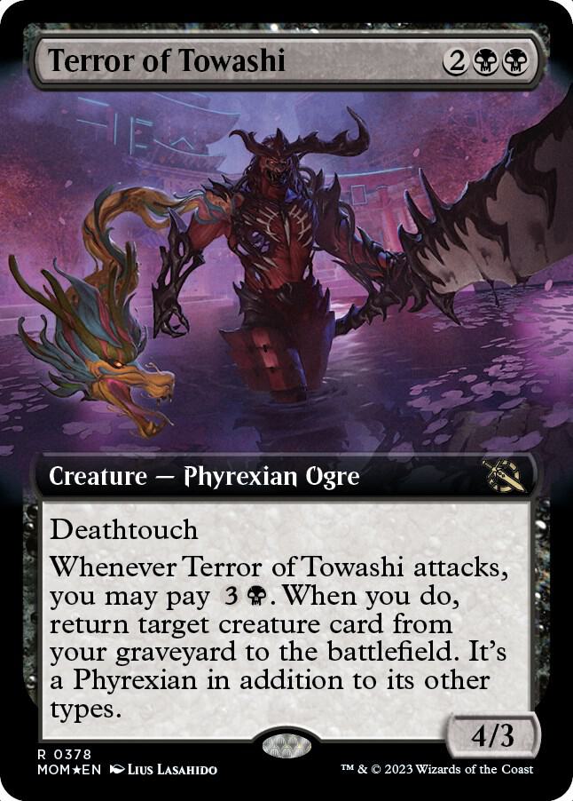 Terror of Towashi (Extended Art) (378) [March of the Machine] [Extended Art]