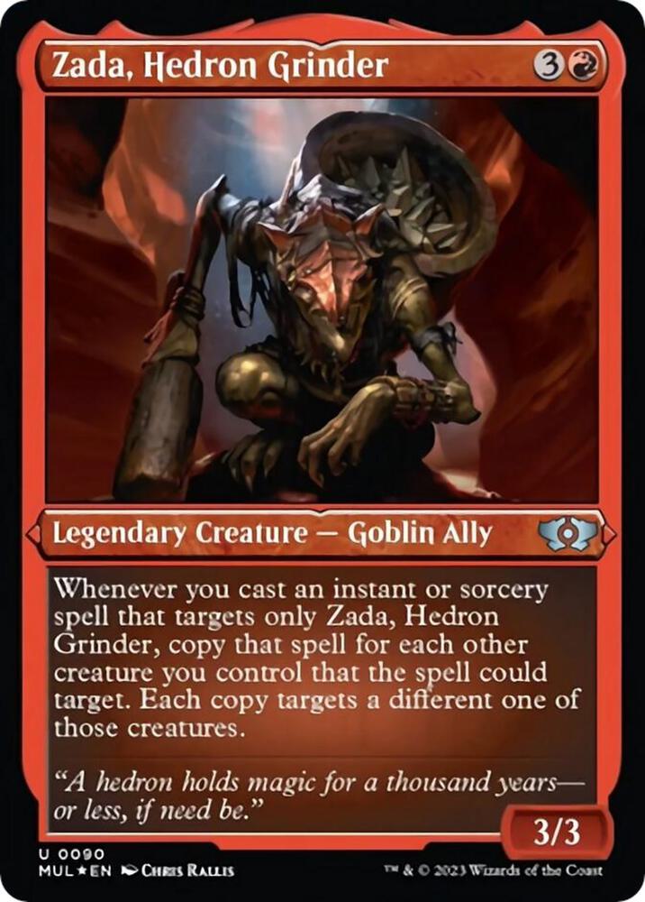 Zada, Hedron Grinder (Foil Etched) (90) [Multiverse Legends]