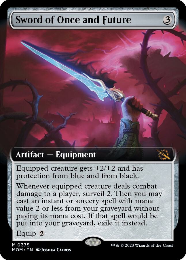 Sword of Once and Future (Extended Art) (375) [March of the Machine] [Extended Art]