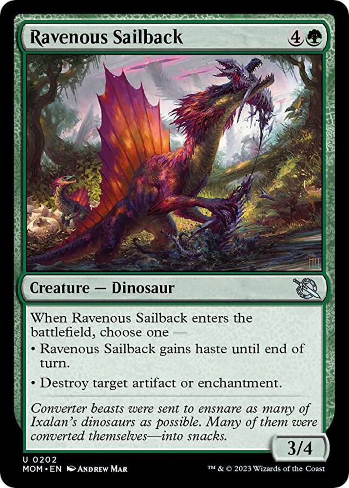 Ravenous Sailback (202) [March of the Machine]