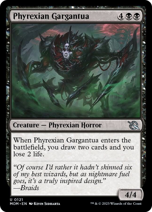 Phyrexian Gargantua (121) [March of the Machine]